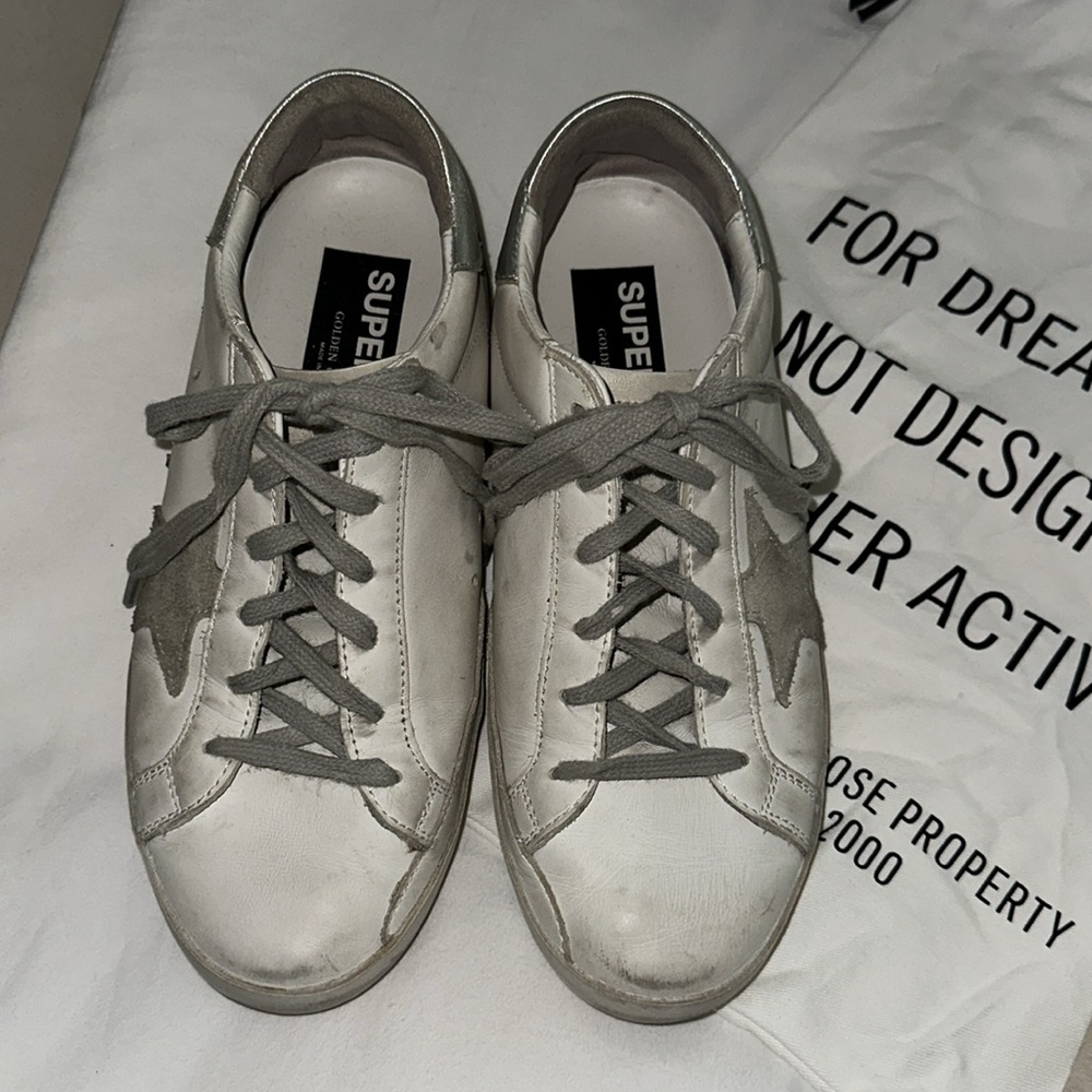 EUC Golden Goose superstar classic 38